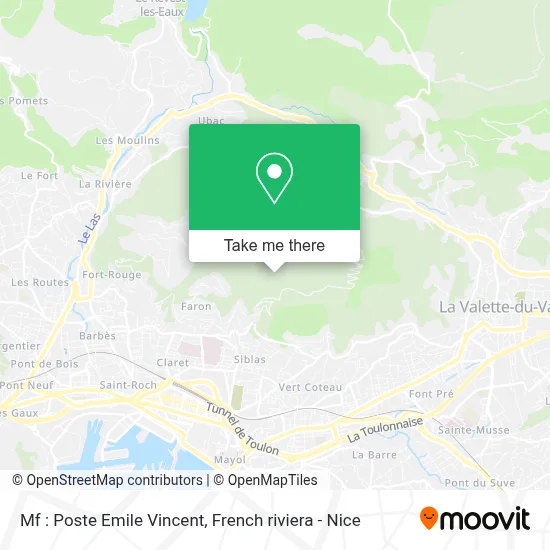 Mf : Poste Emile Vincent map