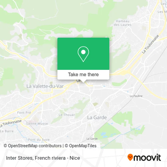 Inter Stores map