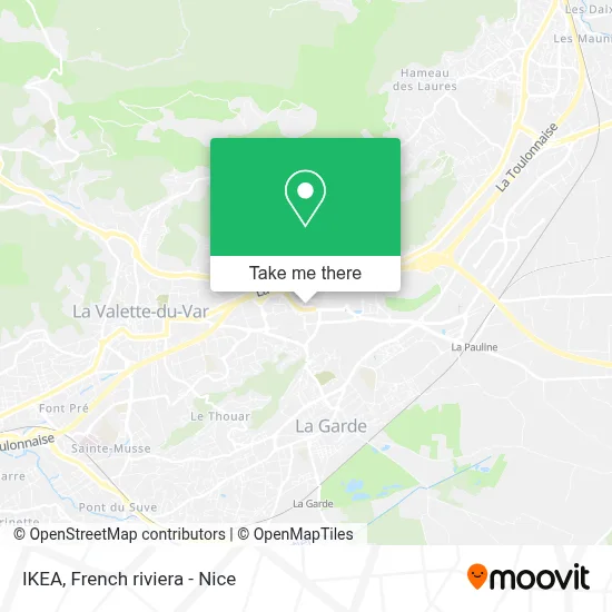 Ikea map