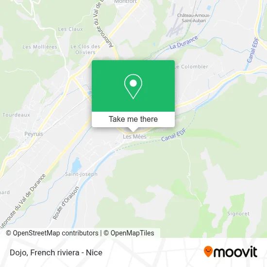 Dojo map