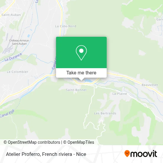 Atelier Proferro map