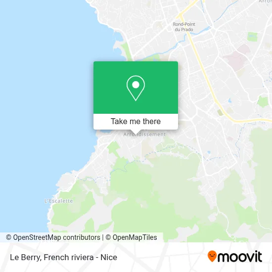 Le Berry map