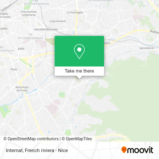 Internat map