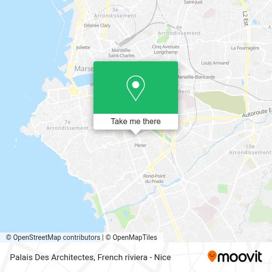 Palais Des Architectes map