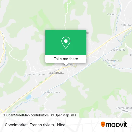 Coccimarket map