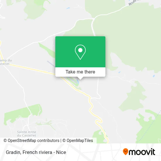 Gradin map