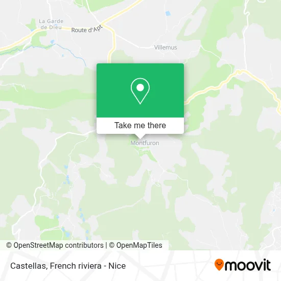 Castellas map