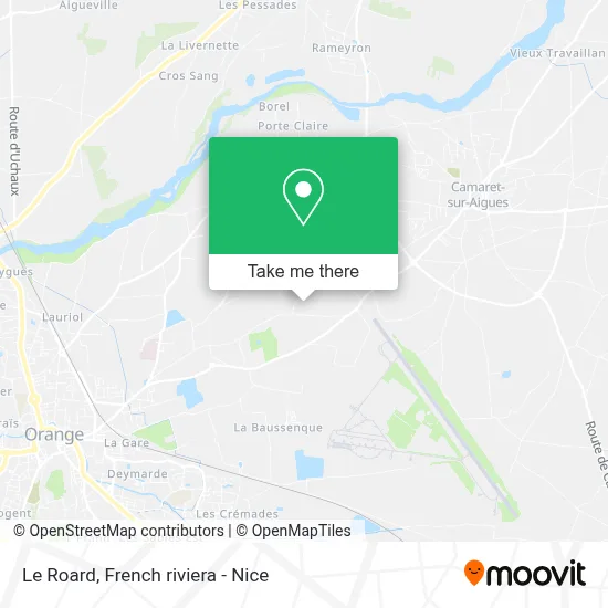 Le Roard map