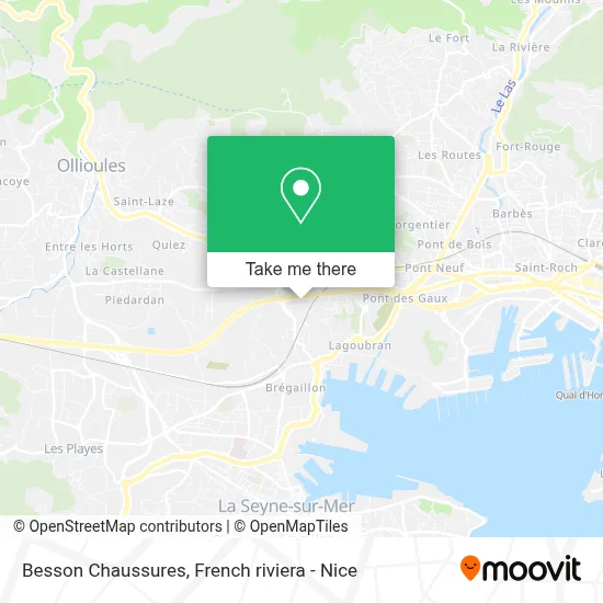 Besson Chaussures map