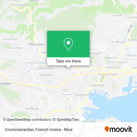 Crommenacker map