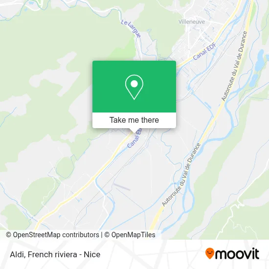 Aldi map
