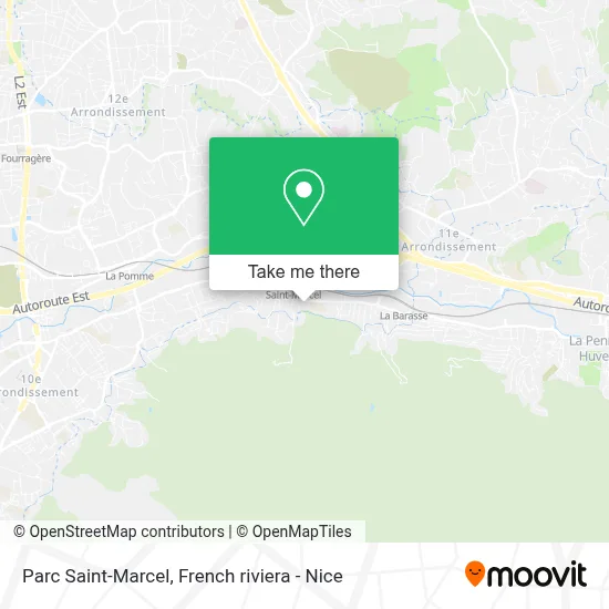 Parc Saint-Marcel map