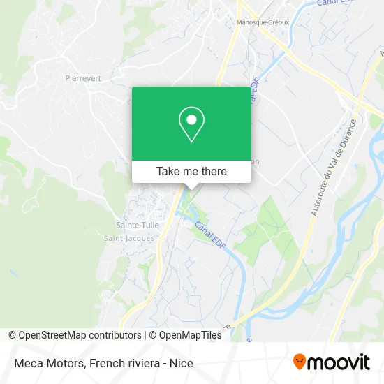 Meca Motors map