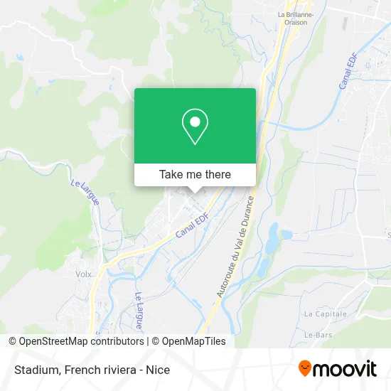 Stade map