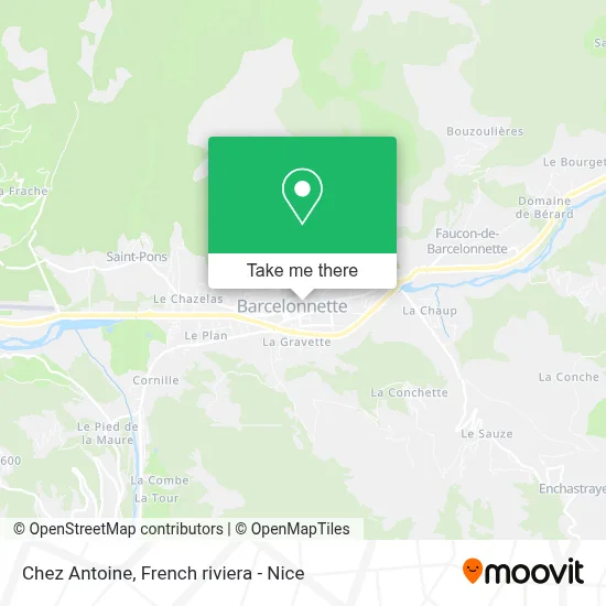 Chez Antoine map