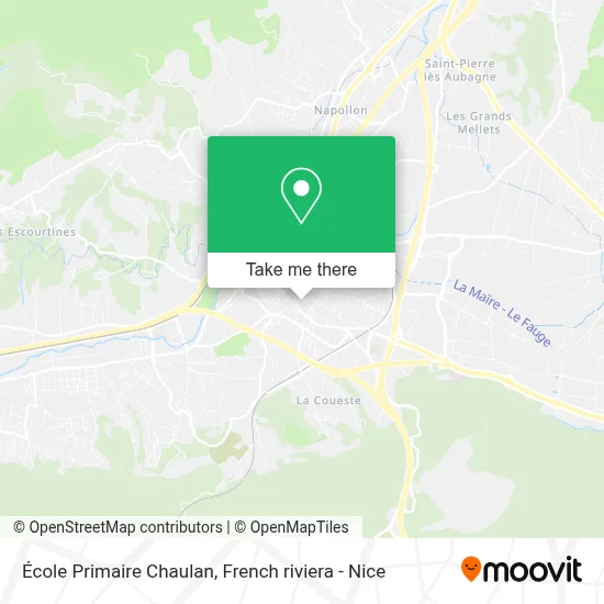 École Primaire Chaulan map