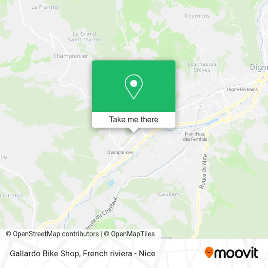 Gallardo Bike Shop map