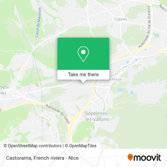 Castorama map