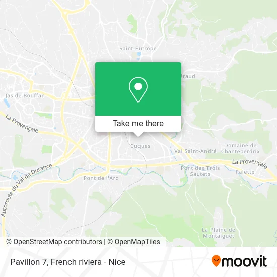 Pavillon 7 map