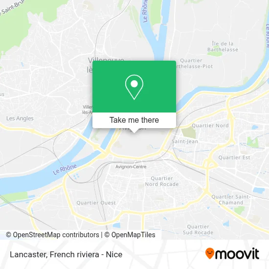 Lancaster map