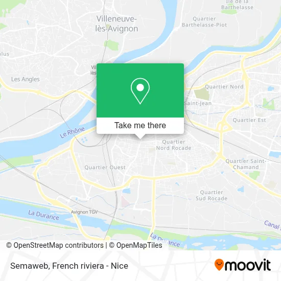 Semaweb map