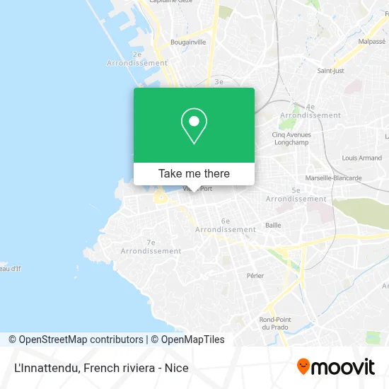 L'Innattendu map