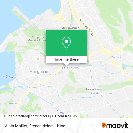 Alain Maillet map
