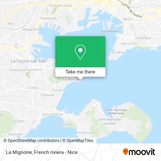 La Mignone map