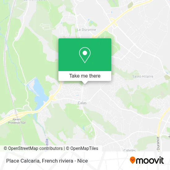 Place Calcaria map
