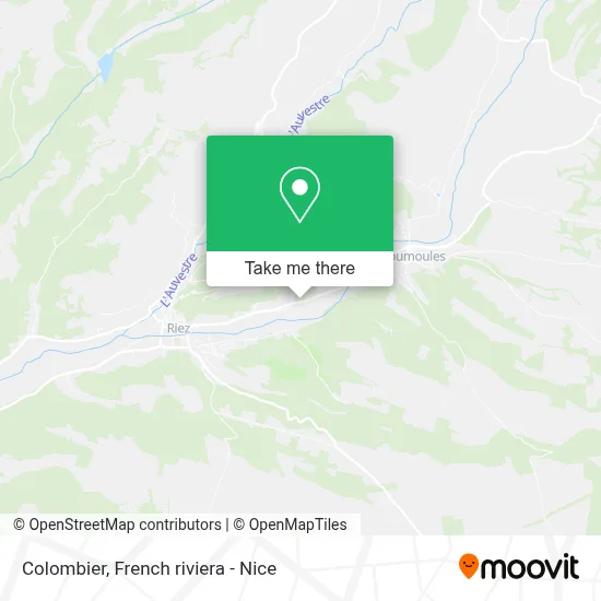 Colombier map
