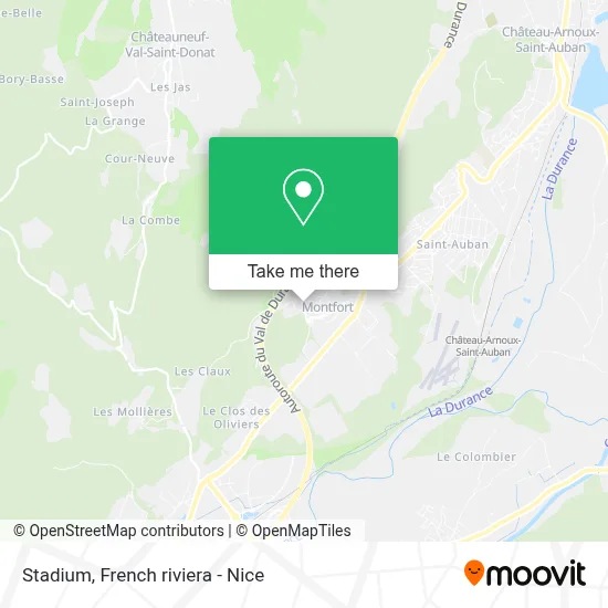 Stade map