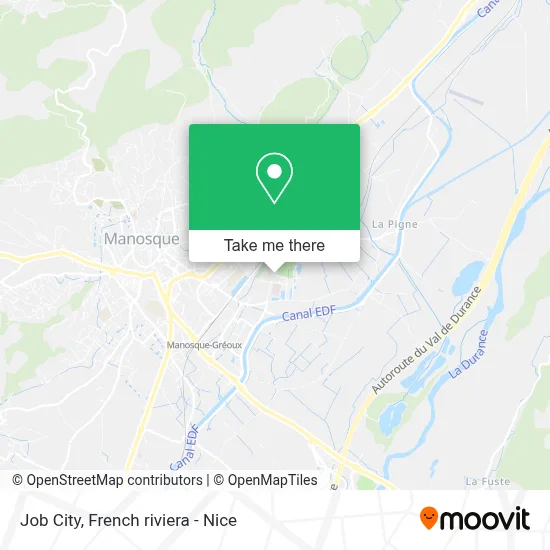 Job City map