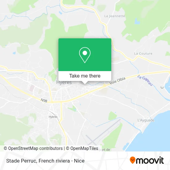 Stade Perruc map