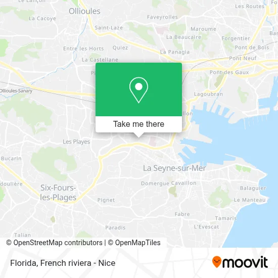 Floride map