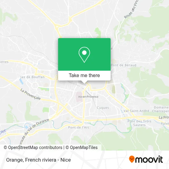 Orange map