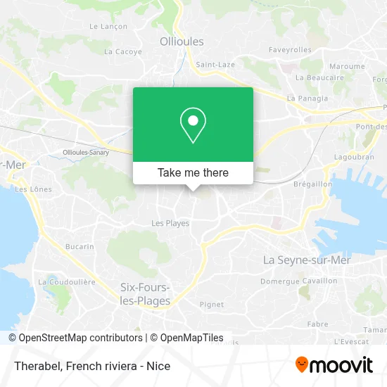 Therabel map