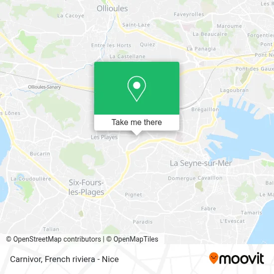 Carnivor map