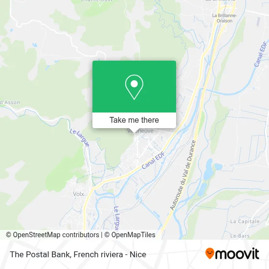 La Banque Postale map