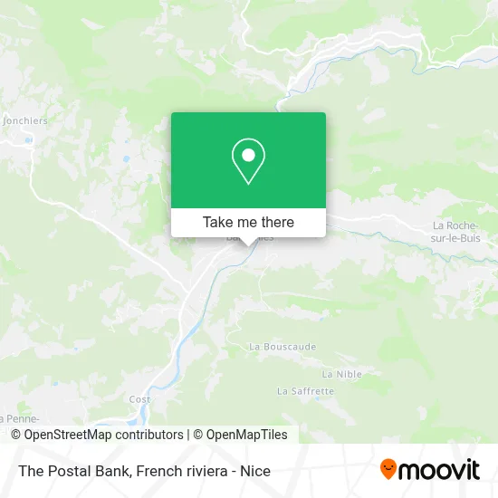 La Banque Postale map