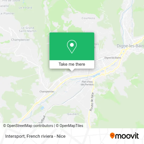 Intersport map