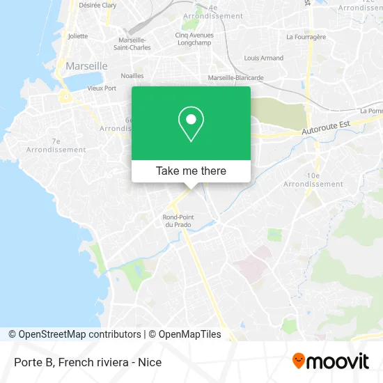 Porte B map