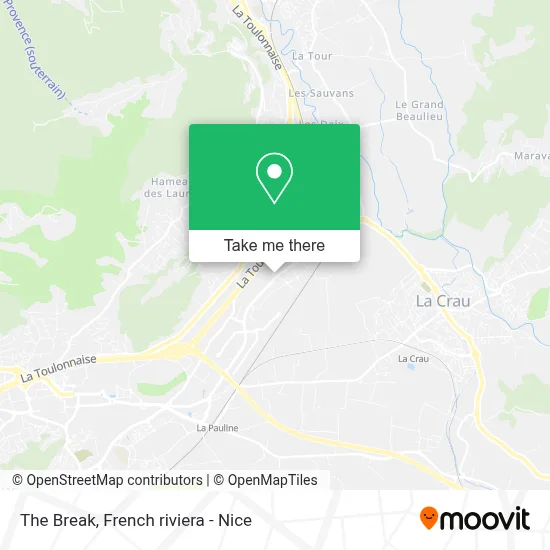 Le Break map