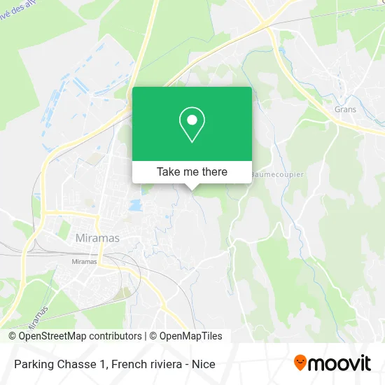 Parking Chasse 1 map