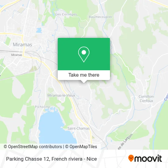 Parking Chasse 12 map