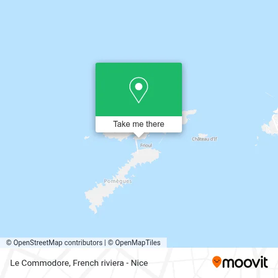 Le Commodore map