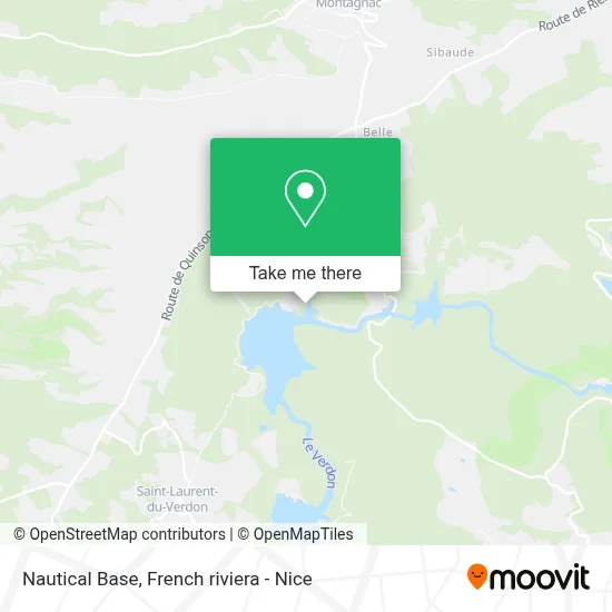 Base Nautique map