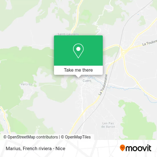 Marius map