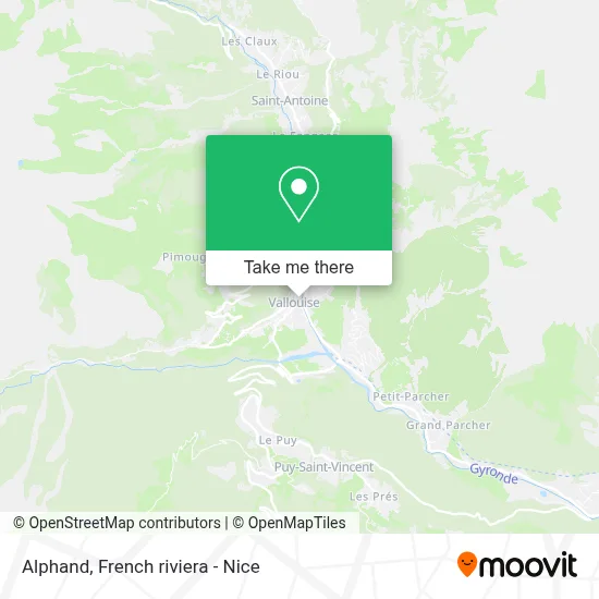 Alphand map