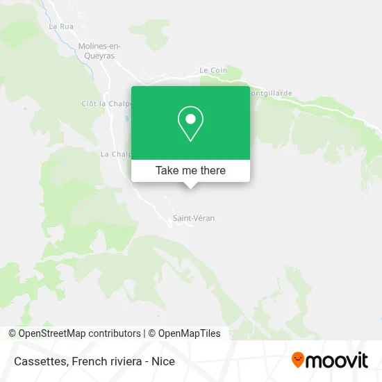 Cassettes map