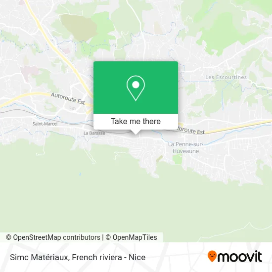 Simc Matériaux map
